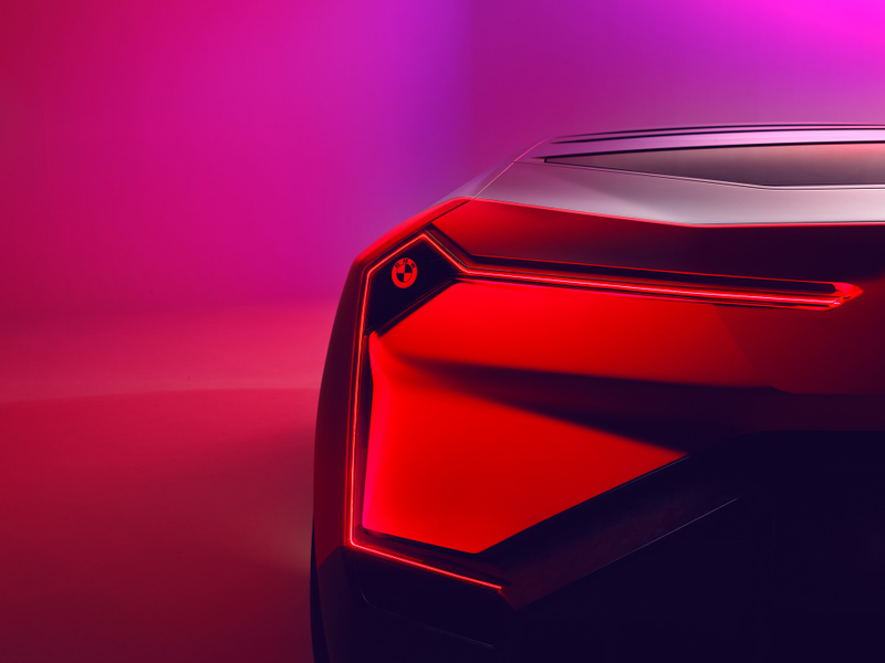 Illustration for article titled The 600 Horsepower BMW Vision M NEXT is BMW's Idea of a Hybrid Driver's Car of the Future